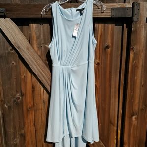 Baby Blue WHBM sleeveless dress sz 10 New!